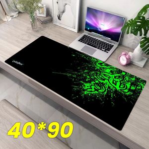 Plante verte grand tapis de souris de jeu XXL tapis de souris de jeu