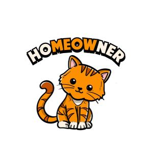 Homeowner  cute cat shirt  Style 2 Poster Chambre Haute Qualité