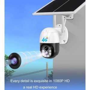 Caméra de sécurité 4G Propulsé Solaire