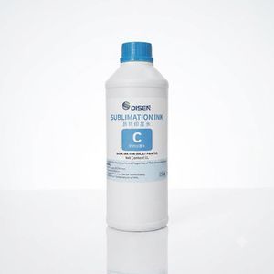 Disen Encre de Sublimation Disen Cyan 1L - Bleu