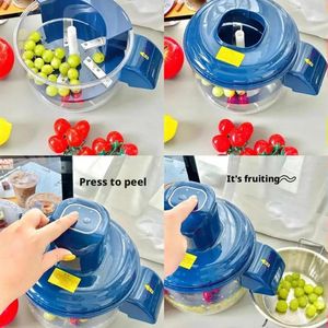 Mini hachoir électrique rechargeable USB, Éplucheur automatique fruits et légumes, 5 lames haute puissance, Hachoir compact cuisine ail légumes sans fil