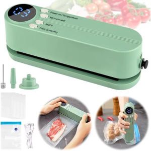 Machine de Mise Sous Vide Portable avec Fonction de Scellage Thermique