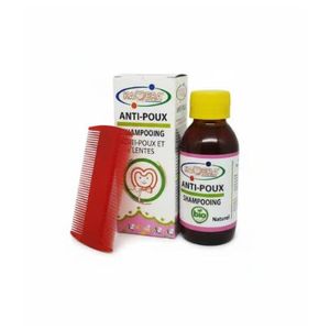 KAMERA  SHAMPOING ANTI-POUX ET LENTS