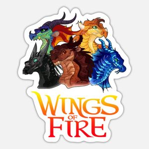 Dragons Graphic Wings Of Fire Manga Series 5 ملصقات ديكور
