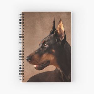 Dobermann - Doberman Pinscher Spiral Notebook Bloc note