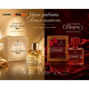 Dorall Collection Pack Duo Eau de Toilette Femme - Always On My Mind & Ultimate Desire