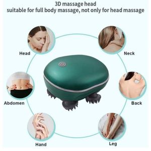 Masseur de tête massage cuir chevelu intelligent pour la croissance des cheveux, Machine de massage du cuir chevelu pour le traitement de relaxation du corps de soulagement de la migraine
