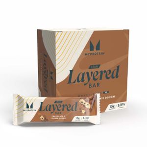 Myprotein Barre à 2 couches allégée - Chocolate & Cookie dough - 6 Barres