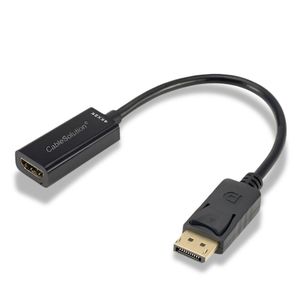 CableSolution محول DP إلى HDTV بدقة 4K*2K@30Hz، موديل: CS10012