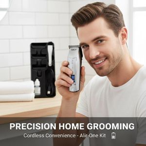 Tondeuse de Coupe Précise avec Kit Complet de Toilettage