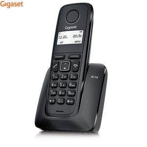 Siemens Gigaset AS185 noir - Téléphone fixe sans fil avec répondeur prix  Maroc