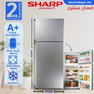 Sharp ثلاجة ميني عرض - 90 لتر - رمادي