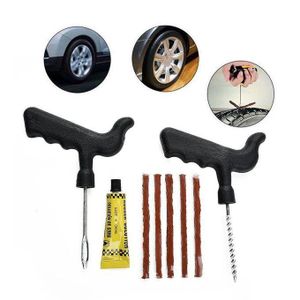 Kit complet de réparation de pneus, mèches, outils de bouchage pour tubeless
