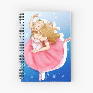 Barbie Sugarplum Princess Spiral Notebook - Bloc note