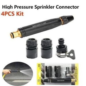 Pistolet à eau réglable pour lavage de voiture, connecteur d'arrosage haute pression