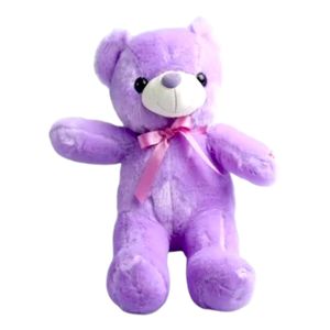 Peluche Ours Lumineux Différentes Couleurs 30cm - Doudou Veilleuse LED Changeant de Couleur - Ours en Peluche Blanc qui Brille dans le Noir - Fonctionne sur Batterie pour Sécurité - Compagnon de Nuit Rassurant contre les Cauchemars - Cadeau Magique 