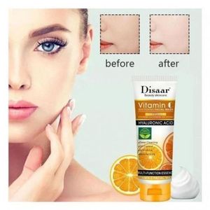 Disaar Crème éclaircissante à la base de Vitamine C, Gommage Nettoyant de visage