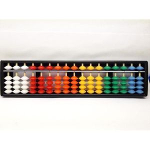 Abacus soroban en multicouleur 17 colonnes