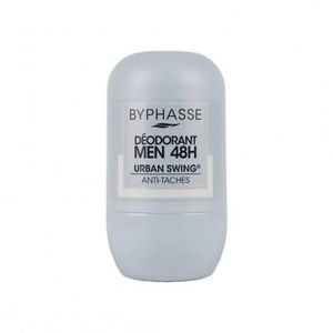 Byphasse Déodorant Roll-On Men Urban Swing 48H-Anti taches (50ml)