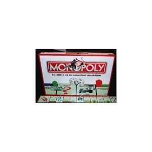 Monopoly Le célèbre jeu de Transaction Immobilière * Monopoly