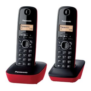 Panasonic KX-TG1612 Téléphone Sans Fil DECT Duo – Neuf (Boîte Ouverte)