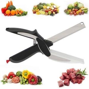 General Clever Cutter Ciseaux Cutter Couteau 2 en 1 Ménage Fruits Légumes Barbecue