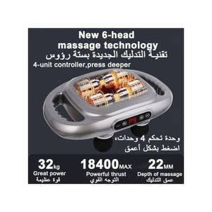 Appareil de massage profond à six têtes pour détente musculaire