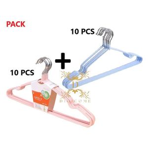 organisateur de vêtements HAUTE QUALITE ,cintres pour vêtements 20 pièces cintres pour vêtements pour adultes étendoir à vêtements crochets en métal antidérapants pour chemises cintres cintres pour accessoires de vêtements cintres couleur : MULTI