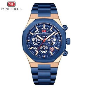 MINI FOCUS Montre Men's Watches Fashion Casual Quartz Wristwatch For Man 0411
