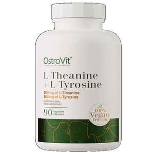 Now L-Theanine + L-Tyrosine VEGE 90 capsules