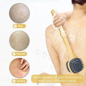 Brosse de Douche Professionnelle avec Manche Long –  Massage