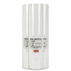Film de Lamination Thermique GLOSS (Brillant) 33cm x 300m - 27mic