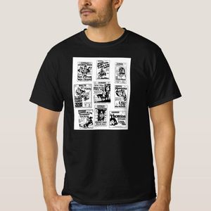 Silent movie Westerns advertisements 1920s T-Shirt unique design - t shirt tres bon qualite