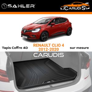 Tapis coffre Renault Clio IV 2012-2019