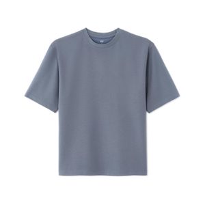 Celio T-shirt infroissable oversize col rond - BLUE STORM