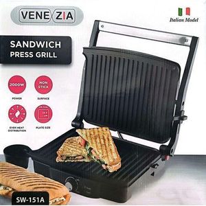Venezia Original Barbecue Grille Panini à 2 tranches