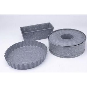 TATCH Set Moules gateaux – 3 pieces granit - YL-K08