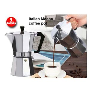 Cafetière italienne silver (3 tasses)