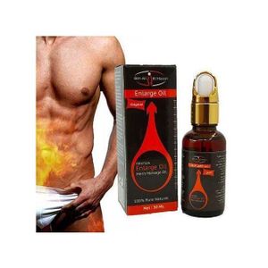 Enlarge Oil Huile retardateur Pour Hommes, Plus de Temps, Plus de Plaisir, avec vitamine E