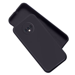 QUIVANA Pochette silicone pour oneplus 7t Liquide Noir