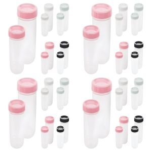 Lot de 4 - Boîtes Alimentaires Hermétiques - Lot de 2 Contenants avec Couvercles - Rangement Cuisine et Conservation