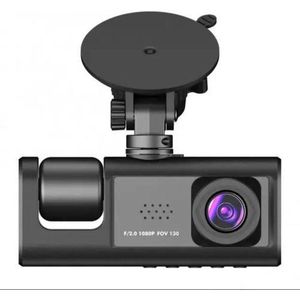 Black Box 3 Caméra de tableau de bord avant et intérieur Super HD 1296P, capteur G, vision nocturne HD, boucle statique, grand angle, DVR de voiture