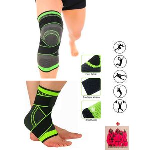 Pack Genouillère & Chevillère pour le soulagement des douleurs + Sticker Choose