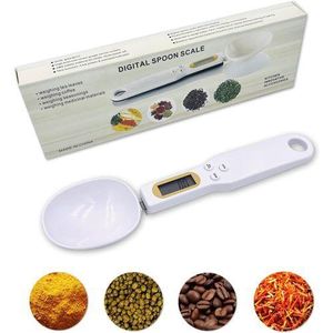 Balance Cuillère Digitale Électronique LCD Haute Précision 0.1g–500g, Cuillère Balance de Cuisine Portable avec Tare pour Peser Épices, Café, Thé, Sucre, Farine, Liquides et Ingrédients Alimentaires