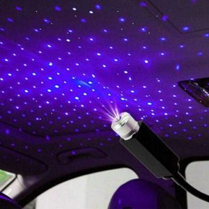 Eclairage pour voiture,Lot de 4 lampes intérieures LED pour