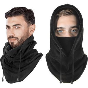 Cagoule d’Hiver Polaire Unisexe – Masque de Ski Coupe-Vent Thermique, Cache-Cou Multifonction pour Course, Cyclisme & Sports Extérieurs