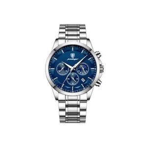 Montre Homme  Noir Luxe - Affichage Date + Cadran Multifonction