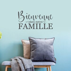 مرحبا بكم في ملصق عائلتنا