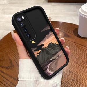 Case Coque silicone pour le Huawei Nova 7 5G, avec un style tendance et minimaliste