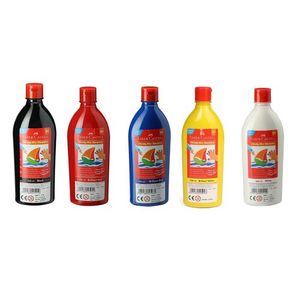 Coffret De Gouache Au Doigt - 6 Pots De 125 Ml - Jovi pas cher